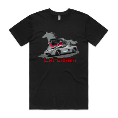 LaFerrari - HP - Grey - Mens Staple Tee Thumbnail
