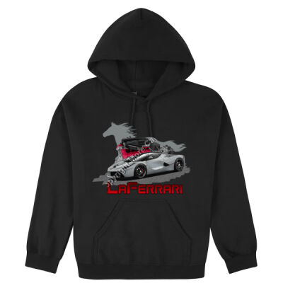 LaFerrari - HP - Grey - Hooded Sweatshirt Thumbnail