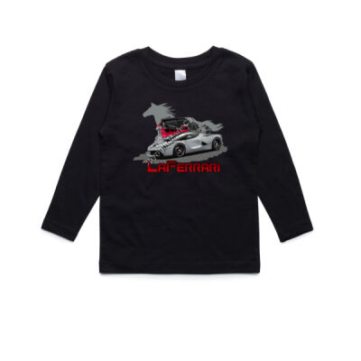 LaFerrari - HP - Grey - AS Colour Kids Longsleeve Tee Thumbnail