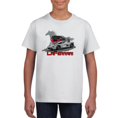 LaFerrari - HP - Grey - Gildan Youth Unisex T Shirt Thumbnail