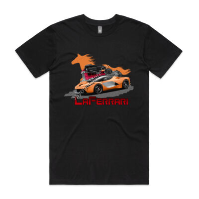 LaFerrari - HP - Orange - Mens Staple Tee Thumbnail