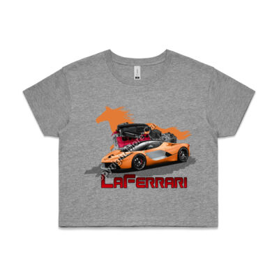 LaFerrari - HP - Orange - AS Colour CROP TEE - 4062 Thumbnail