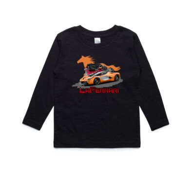 LaFerrari - HP - Orange - AS Colour Kids Longsleeve Tee Thumbnail