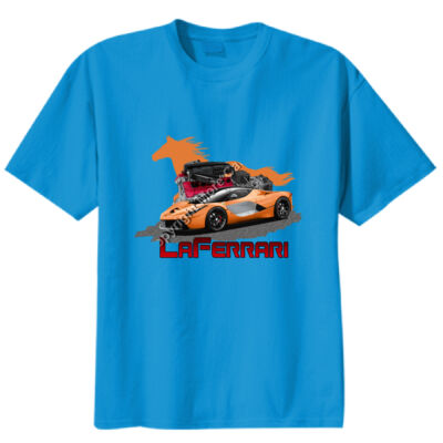 LaFerrari - HP - Orange - Unisex Modern Fit Tee Thumbnail