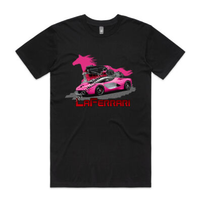 LaFerrari - HP - Pink - Mens Staple Tee Thumbnail