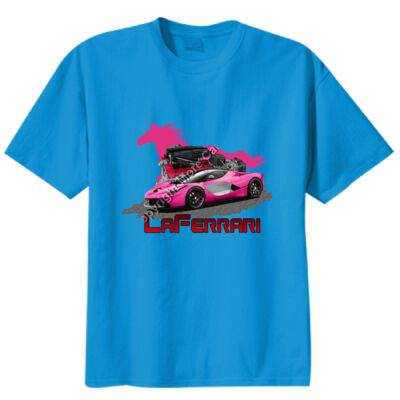 LaFerrari - HP - Pink - Unisex Modern Fit Tee Thumbnail