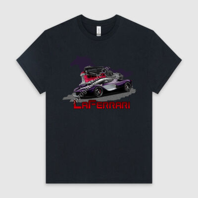 LaFerrari - HP - Purple - HeavyCotton™ Tee Thumbnail