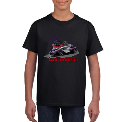 LaFerrari - HP - Purple - Youth Crew Neck Tee (Same Day) Thumbnail