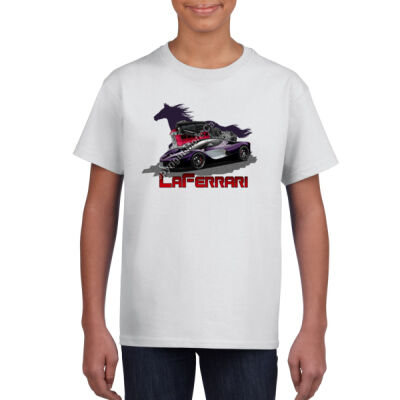 LaFerrari - HP - Purple - Gildan Youth Unisex T Shirt Thumbnail