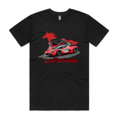LaFerrari - HP - Red - Mens Staple Tee Thumbnail