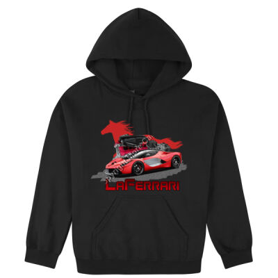 LaFerrari - HP - Red - Hooded Sweatshirt Thumbnail