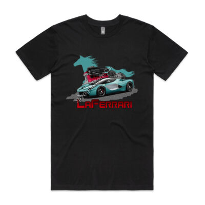 LaFerrari - HP - Turquoise - Mens Staple Tee Thumbnail