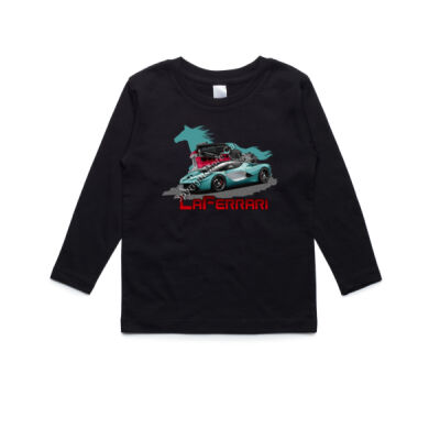 LaFerrari - HP - Turquoise - AS Colour Kids Longsleeve Tee Thumbnail