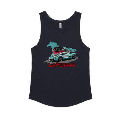 LaFerrari - HP - Turquoise - Women's Sunday Singlet Thumbnail
