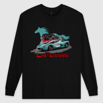 LaFerrari - HP - Turquoise - Ultra Cotton Mens Longsleeve Tee Thumbnail