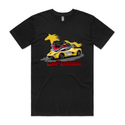 LaFerrari - HP - Yellow - Mens Staple Tee Thumbnail