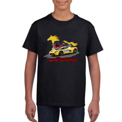 LaFerrari - HP - Yellow - Youth Crew Neck Tee (Same Day) Thumbnail