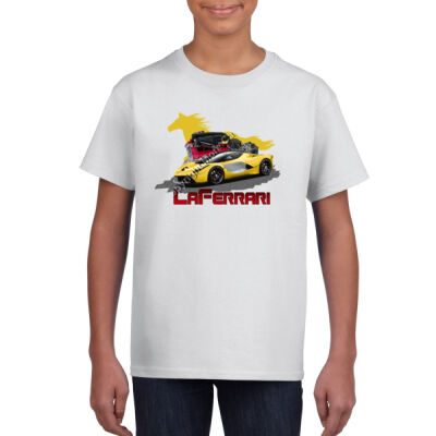 LaFerrari - HP - Yellow - Gildan Youth Unisex T Shirt Thumbnail