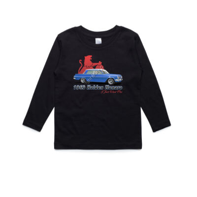 EJ Monaro - Blue - AS Colour Kids Longsleeve Tee Thumbnail