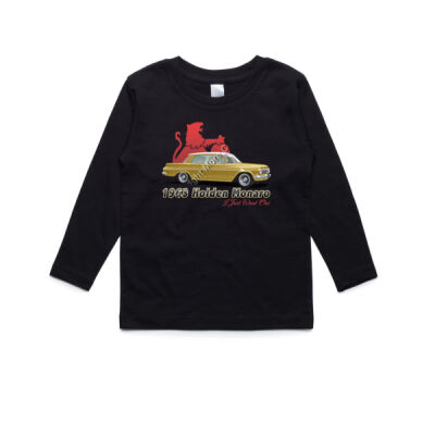 EJ Monaro - Gold - AS Colour Kids Longsleeve Tee Thumbnail