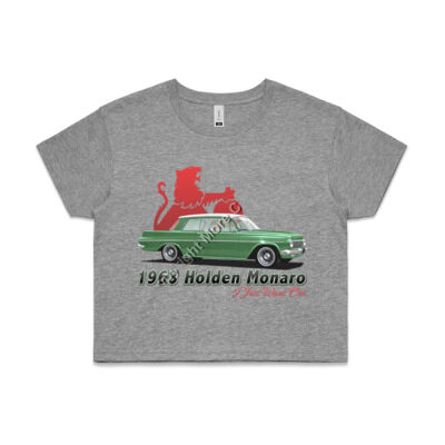 EJ Monaro - Green - AS Colour CROP TEE - 4062 Thumbnail