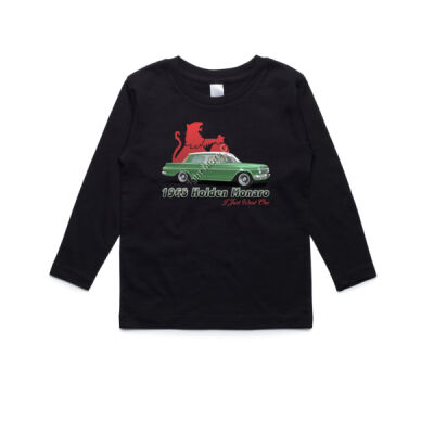 EJ Monaro - Green - AS Colour Kids Longsleeve Tee Thumbnail
