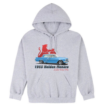 EJ Monaro - Light Blue - Hooded Sweatshirt Thumbnail