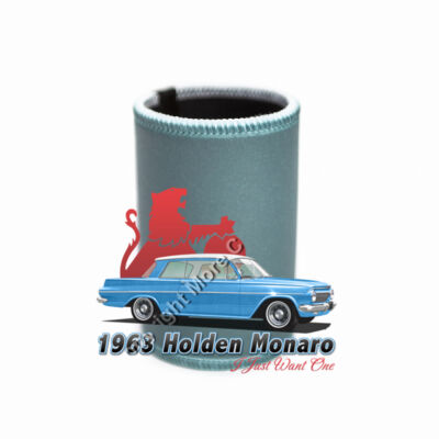 EJ Monaro - Light Blue - Stubby Coolers with Base Thumbnail