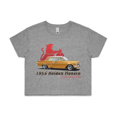 EJ Monaro - Orange - AS Colour CROP TEE - 4062 Thumbnail