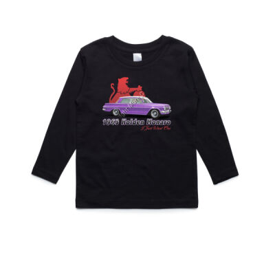 EJ Monaro - Purple - AS Colour Kids Longsleeve Tee Thumbnail