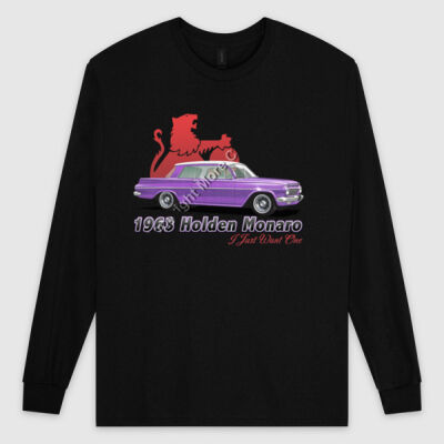 EJ Monaro - Purple - Ultra Cotton Mens Longsleeve Tee Thumbnail