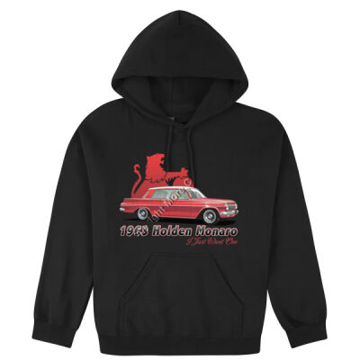EJ Monaro - Red - Hooded Sweatshirt Thumbnail