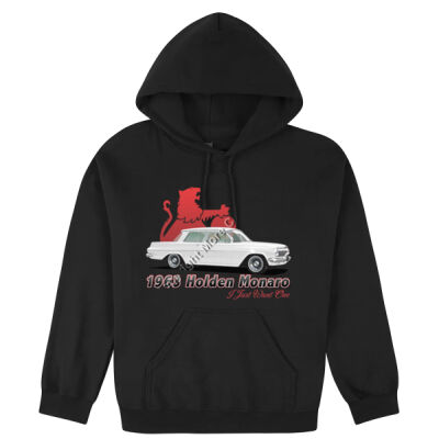 EJ Monaro - White - Hooded Sweatshirt Thumbnail