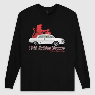 EJ Monaro - White - Ultra Cotton Mens Longsleeve Tee Thumbnail