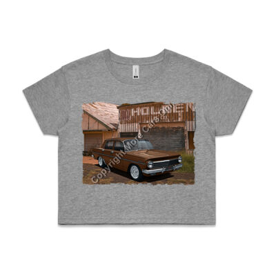 EH - At Dealer - Brown - AS Colour CROP TEE - 4062 Thumbnail