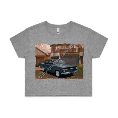 EH - At Dealer - Dark Grey - AS Colour CROP TEE - 4062 Thumbnail