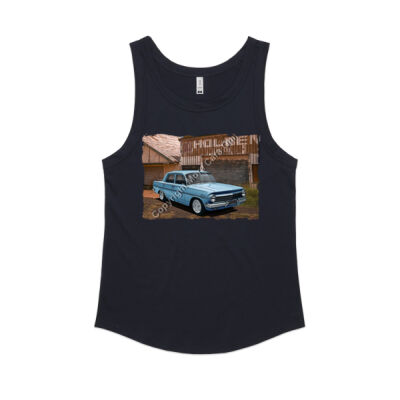 Holden - EH - Dealership - Light Blue - Women's Sunday Singlet Thumbnail