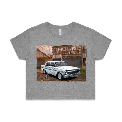 Holden - EH - Dealership - White - AS Colour CROP TEE - 4062 Thumbnail