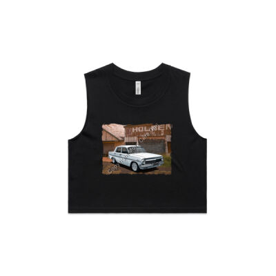 Holden - EH - Dealership - White - AS Colour Women's Crop Tank Thumbnail
