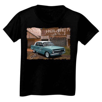 Holden - EH - Dealership - Aqua - White Roof - Toddler Unisex T Shirt Thumbnail