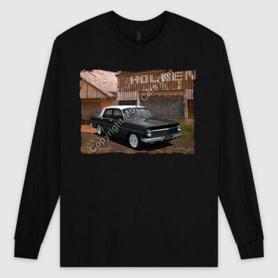 Holden - EH - Dealership - Black - White Roof - Ultra Cotton Mens Longsleeve Tee Thumbnail