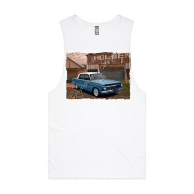 Holden - EH - Dealership - Blue - White Roof - Mens Barnard Tank Thumbnail