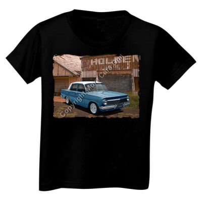 Holden - EH - Dealership - Blue - White Roof - Toddler Unisex T Shirt Thumbnail