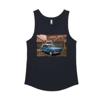 Holden - EH - Dealership - Blue - White Roof - Women's Sunday Singlet Thumbnail