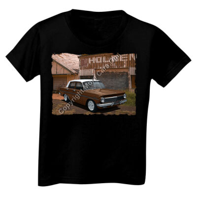 Holden - EH - Dealership - Brown - White Roof - Toddler Unisex T Shirt Thumbnail