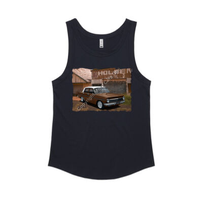 Holden - EH - Dealership - Brown - White Roof - Women's Sunday Singlet Thumbnail