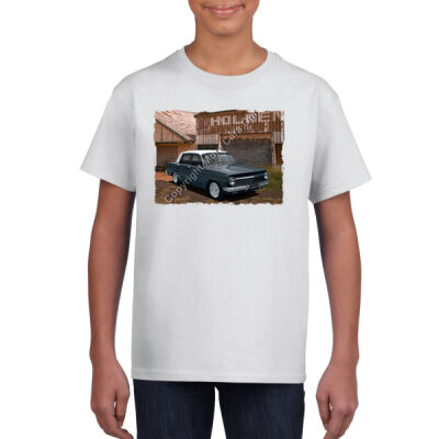 Holden - EH - Dealership - Dark Grey - White Roof - Gildan Youth Unisex T Shirt Thumbnail