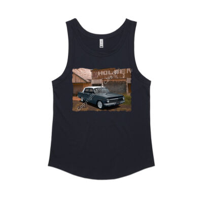 Holden - EH - Dealership - Dark Grey - White Roof - Women's Sunday Singlet Thumbnail