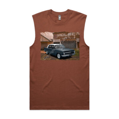Holden - EH - Dealership - Dark Grey - White Roof - Men's Classic Tank Thumbnail
