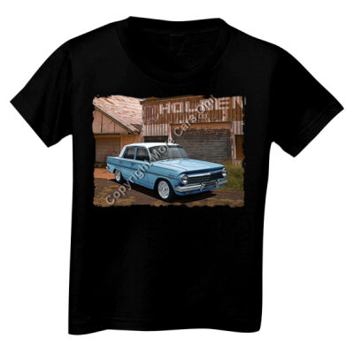Holden - EH - Dealership - Light Blue - White Roof - Toddler Unisex T Shirt Thumbnail